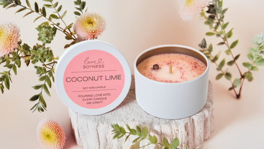 Coconut Lime Tin Candle
