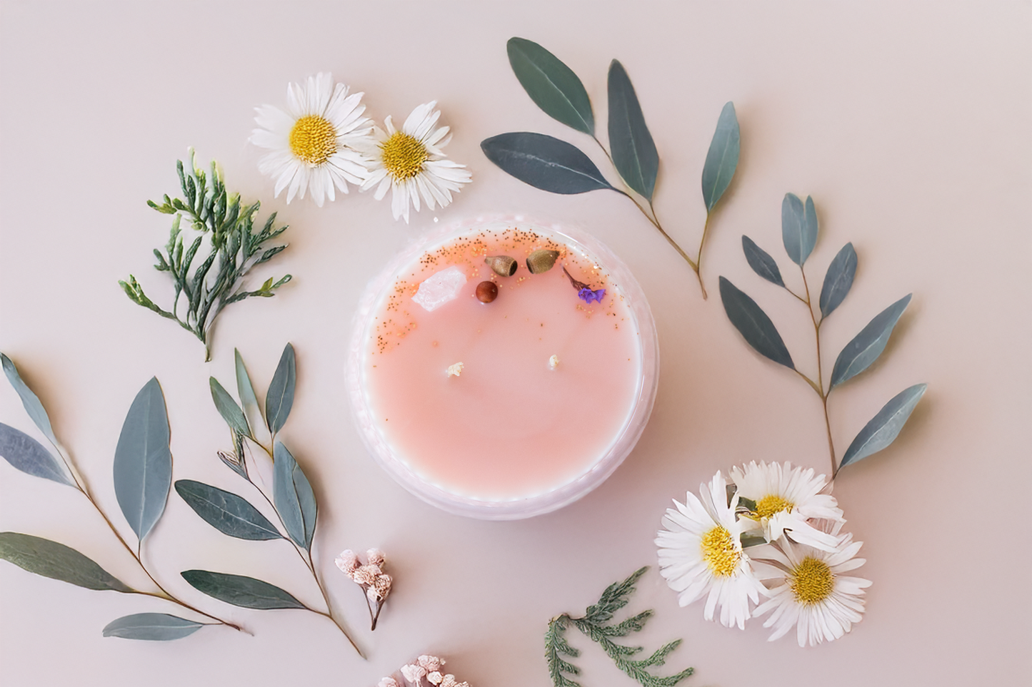 Japanese Cherry Blossom Candle