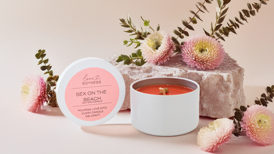Sex On The Beach Tin Candle