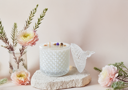 Wild Peony and Jasmine Soy Candle